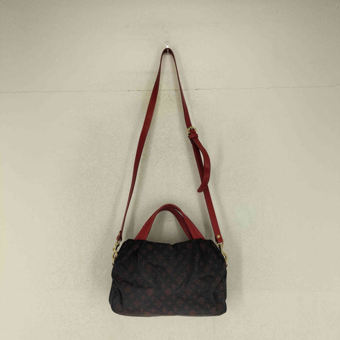 ラシット russet 2way レザーナイロン モノグラムバッグ レディース