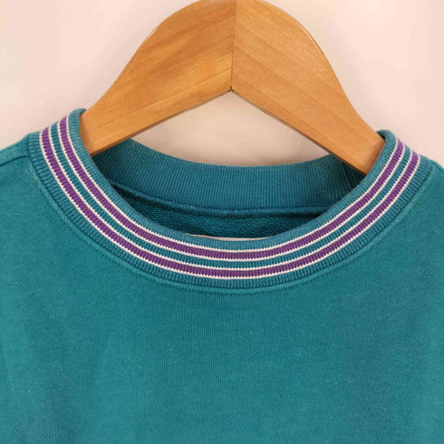 チャンピオン Champion ロゴ刺繍 リブライン クルーネック スウェット メンズ import:S