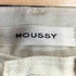 マウジー moussy HW WHT LOOSE STRAIGHT ハイウエスト ホワイトデニムパンツ レディース 23