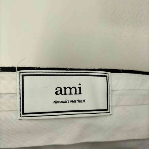 アミアレクサンドルマテュッシ AMI ALEXANDRE MATTIUSSI ウールクロップドトラウザーズパンツ メンズ FR:40-44