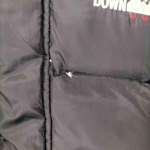 ファーストダウン FIRST DOWN 雪山タグ フーデッド ダウンジャケット メンズ M