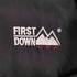 ファーストダウン FIRST DOWN 雪山タグ フーデッド ダウンジャケット メンズ M