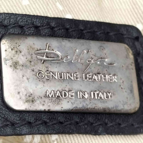 Dell ga ITALY製 レザーバッグ メンズ