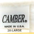 キャンバー CAMBER USA製 ヘビーウェイト無地Tシャツ メンズ 2X