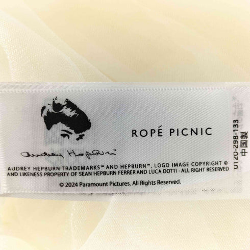 ロペピクニック Rope Picnic プリント チュール ドレス レディース JPN:38