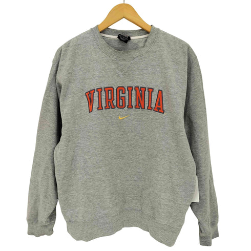 ナイキ NIKE 00s メキシコ製 VIRGINIA スウェット カレッジ センタースウッシュ メンズ import:M