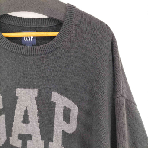 ギャップ Gap フロントロゴクルーネックニット レディース JPN:L