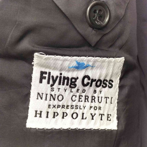 フライングクロス FLYING CROSS pure wool ダブルブレスト テーラードジャケット メンズ