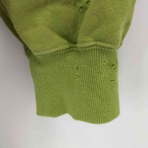 トワロニエ toironier 23SS ダメージ加工 クルーネックスウェット メンズ FREE