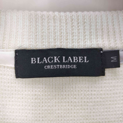 ブラックレーベルクレストブリッジ BLACK LABEL CRESTBRIDGE シャドーチェック柄クルーネックニット メンズ JPN:M
