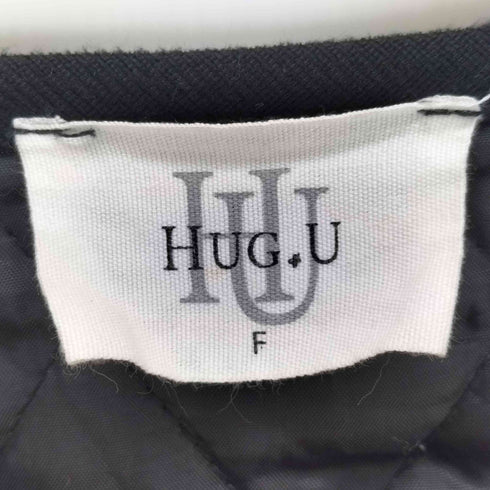 HUG.U キルティングロングコート レディース FREE