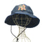 NEW ERA 9FIFTY 星条旗 New York 独立記念日 ロゴ カスタム サファリ バケットハット メンズ