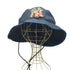 NEW ERA 9FIFTY 星条旗 New York 独立記念日 ロゴ カスタム サファリ バケットハット メンズ