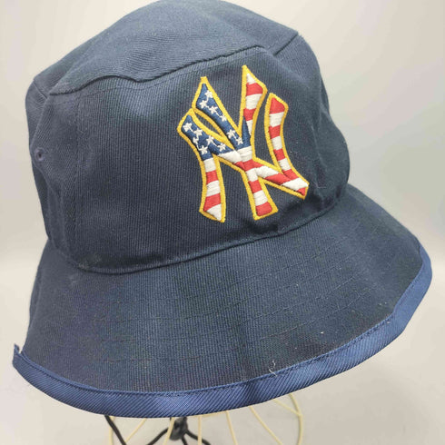 NEW ERA 9FIFTY 星条旗 New York 独立記念日 ロゴ カスタム サファリ バケットハット メンズ