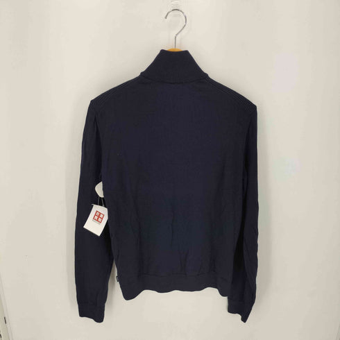 ボス BOSS Ladamo 背面切替 ハーフジップアップ ニット メンズ import:S