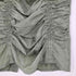 eenie GATHERED DESIGN SKIRT ギャザー ナイロン スカート レディース FREE