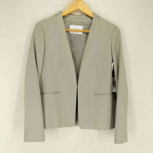 ユナイテッドアローズグリーンレーベルリラクシング UNITED ARROWS green label relaxing ノーラペルジャケット スーツセットアップ レディース JPN:40