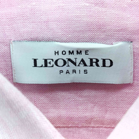 レオナール LEONARD homme リネンシャツ メンズ EUR:50