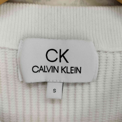 シーケーカルバンクライン ck Calvin Klein Vネック リブニットセーター メンズ S