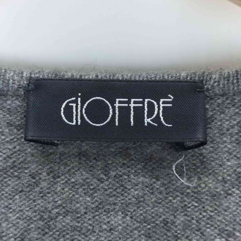 gio ffre イタリア製 カシミヤ ビジューカーディガン レディース FR:44