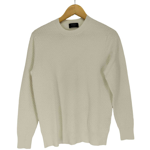 エポカウォモ Epoca uomo ウォッシャブル クルーネックニット メンズ 46