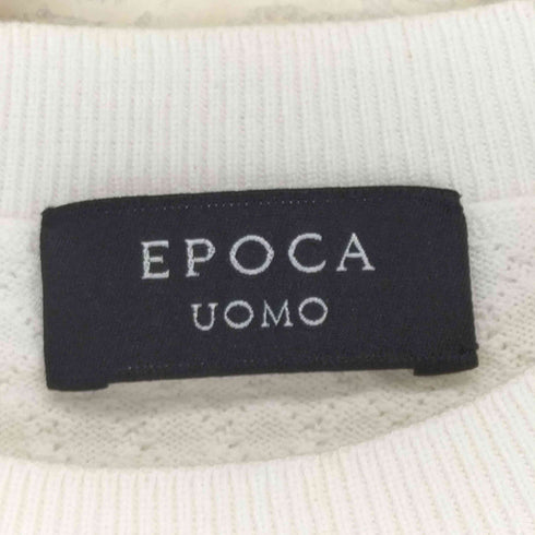 エポカウォモ Epoca uomo ウォッシャブル クルーネックニット メンズ 46
