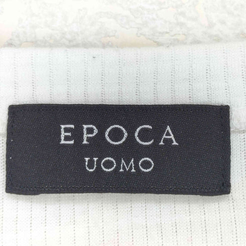 エポカウォモ Epoca uomo Vネック ロングスリーブカットソー メンズ 46