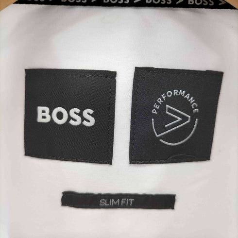 ボス BOSS SLIM FIT STERTCH PERFORMANCE ストレッチ長袖シャツ メンズ 15 1/2