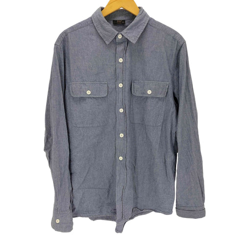 pop england シャンブレーシャツ メンズ JPN:L