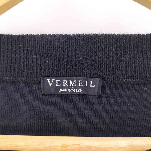 ヴェルメイユ VERMEIL 22AW W フェイス PO ウール ニット レディース