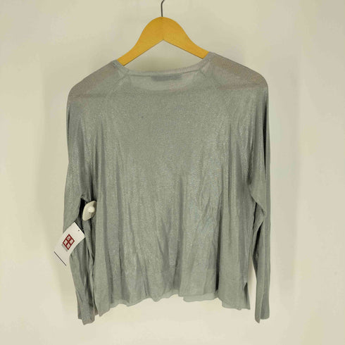 ザラ ZARA フォイルディテール セーター ラメ カットソー レディース import:M