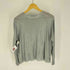 ザラ ZARA フォイルディテール セーター ラメ カットソー レディース import:M