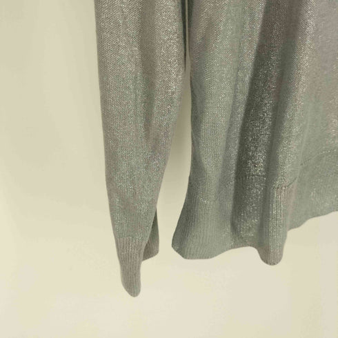 ザラ ZARA フォイルディテール セーター ラメ カットソー レディース import:M