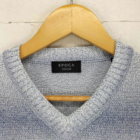 エポカウォモ Epoca uomo Vネックニットセーター メンズ 46