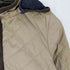 エディーバウアー Eddie Bauer コーデュロイ切替 フーデッド キルティングコート レディース import:S