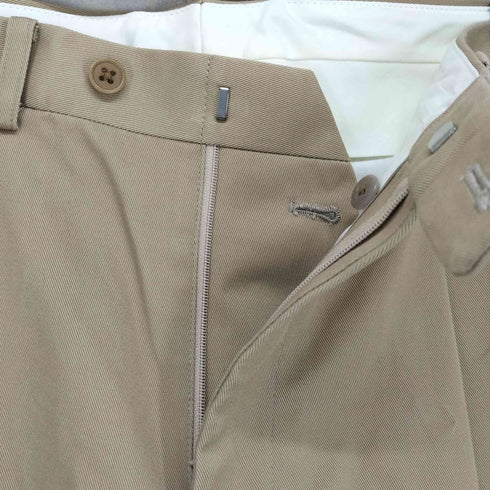 麻布テーラー 2タックチノパンツ メンズ 85
