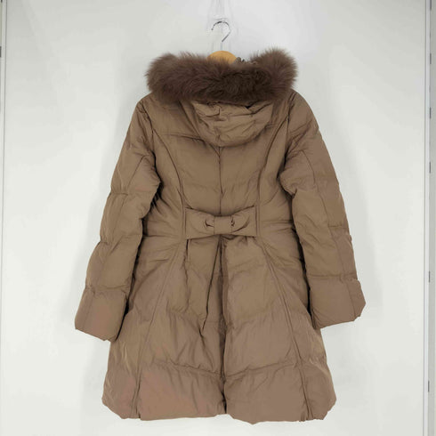 ルイルエブティック RUIRUE BOUTIQUE フォックスファー バッスルスタイル ダウンコート レディース JPN:L
