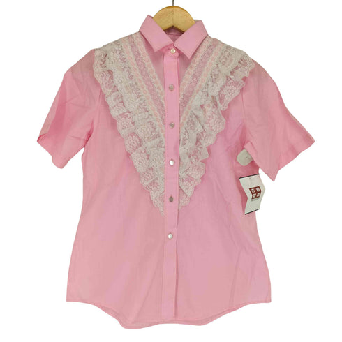 エイチバーシー H BAR C フリルシャツ RANCHWEARタグ レディース DE:32