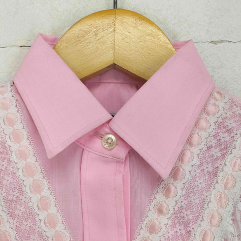 エイチバーシー H BAR C フリルシャツ RANCHWEARタグ レディース DE:32