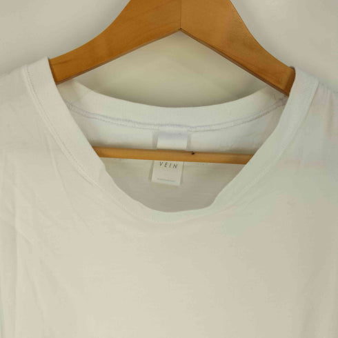 ヴェイン VEIN SUEDED CO JERSEY VESSEL L/S TEE スウェードコットン ジャージ ギャザーTシャツ メンズ JPN:3