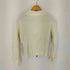 マウジー moussy STAND NECK ZIP UP RIB ニット レディース FREE