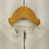 マウジー moussy STAND NECK ZIP UP RIB ニット レディース FREE