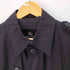 バーバリーブラックレーベル BURBERRY BLACK LABEL 比翼ステンカラーコート メンズ import:L