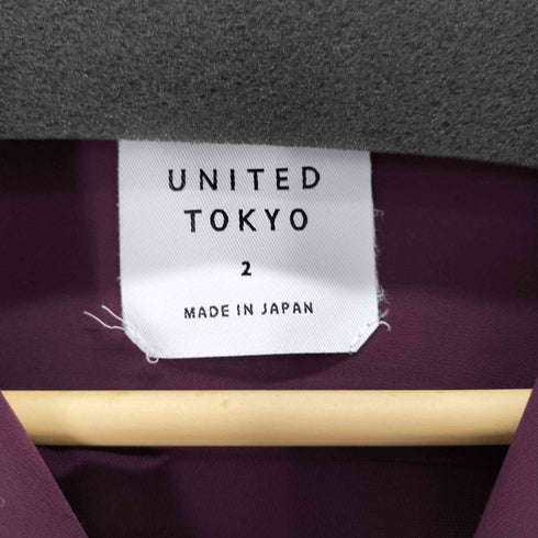 ユナイテッドトウキョウ UNITED TOKYO ドレープドライオープンカラーシャツ レディース US:0-2
