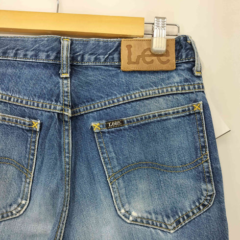 リー Lee 日本製 RIDERS ストレートデニムパンツ レディース