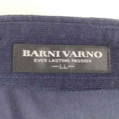 BARNI VARNO ワッペン コーデュロイシャツ メンズ LL