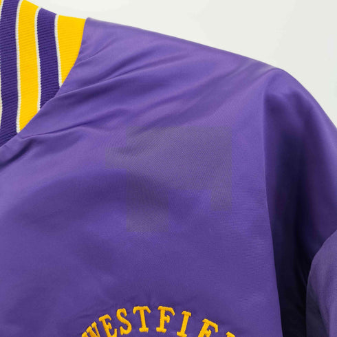 70-80s USA製 WESTFIELD BASEBALL ハーフジップ スタジアムジャンパー メンズ 46