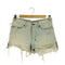 スビ KSUBI JING SHORT SEA BIRD ダメージ加工 デニムショーツ ショートパンツ レディース 24