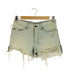 スビ KSUBI JING SHORT SEA BIRD ダメージ加工 デニムショーツ ショートパンツ レディース 24