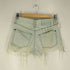 スビ KSUBI JING SHORT SEA BIRD ダメージ加工 デニムショーツ ショートパンツ レディース 24